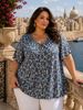 Immagine di PLUS SIZE STRETCH TOP WITH DAISY PRINT